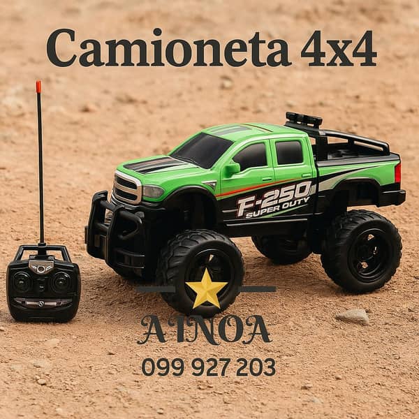 Camioneta 4x4 a control 